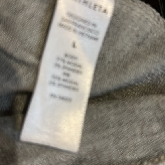 Athleta Pranayama Wrap Cardigan in Marl Grey Heather Size Large Style # 777944 - Picture 3 of 3